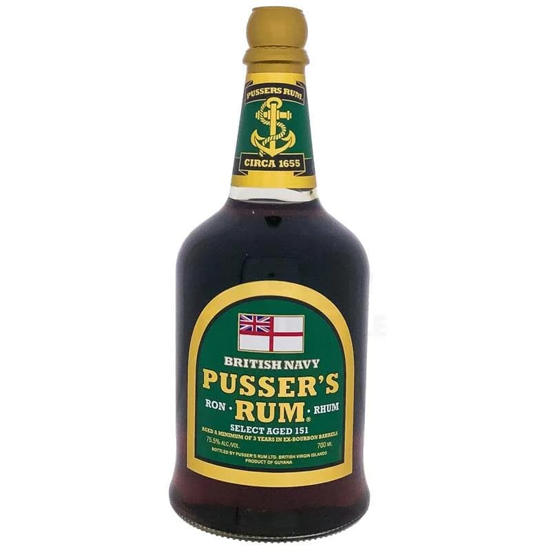 Pusser's 151 Overproof: vista principale