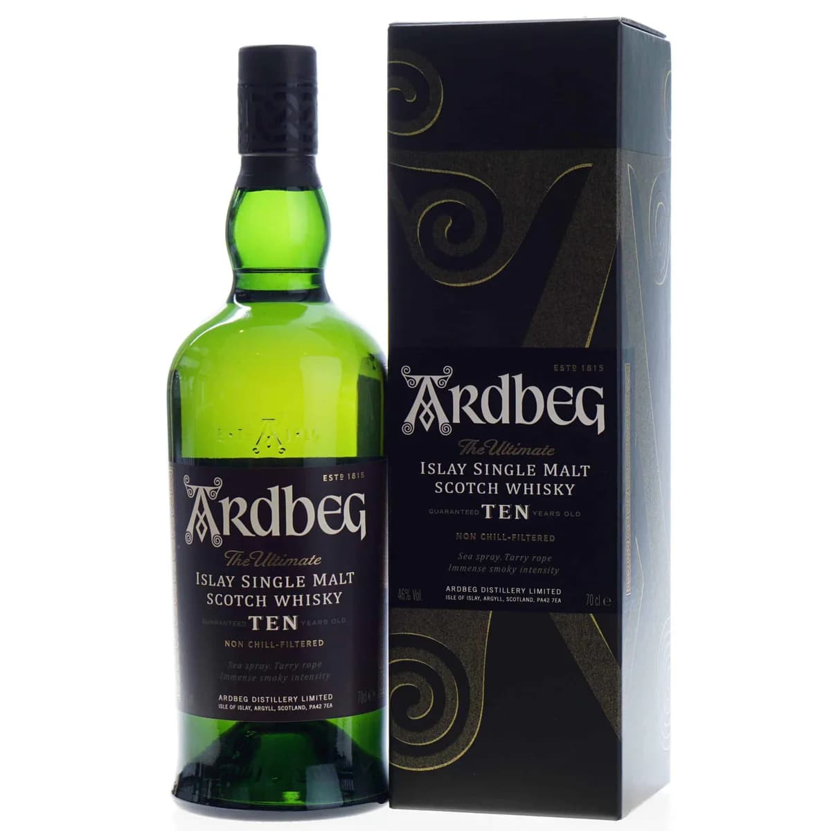 Ardbeg 10 Y.O.: vista principale