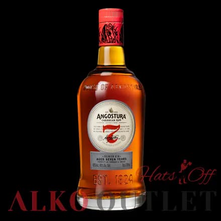 Confezione di Angostura 7 Y.O.