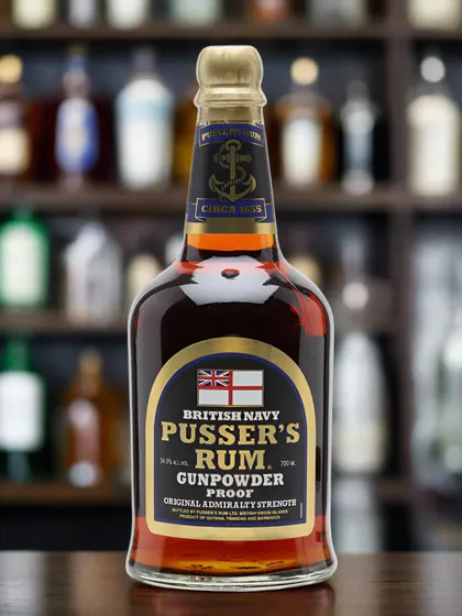 Confezione di Pusser's Gunpowder Proof
