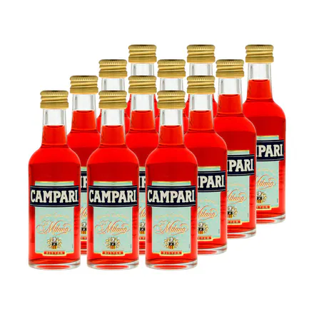 Confezione di Campari Bitter