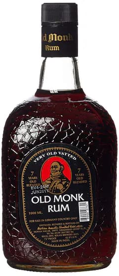 Confezione di Old Monk 7 Y.O.