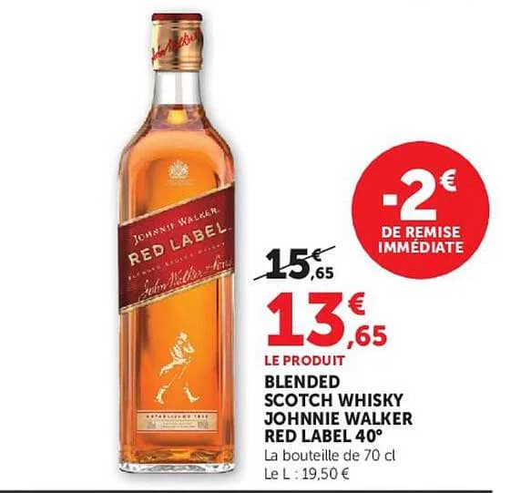 Johnnie Walker Red: vista principale