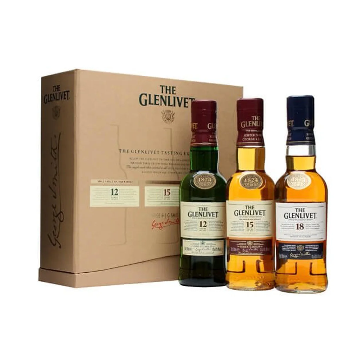 Confezione di Glenlivet Tasting Experience