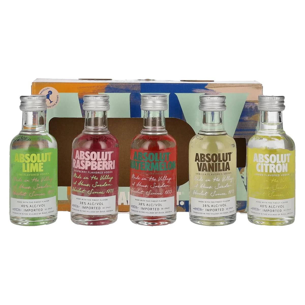 Absolut Five 5 Gusti: vista principale