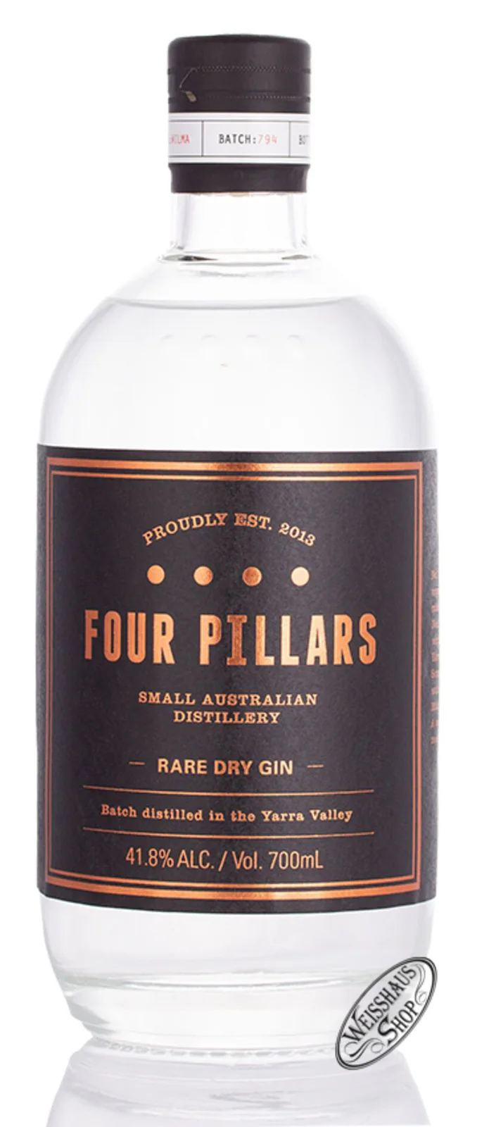 Four Pillars Rare Dry Gin: vista principale