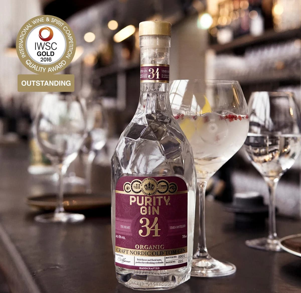 Purity 34 Organic Old Tom BIO: vista principale
