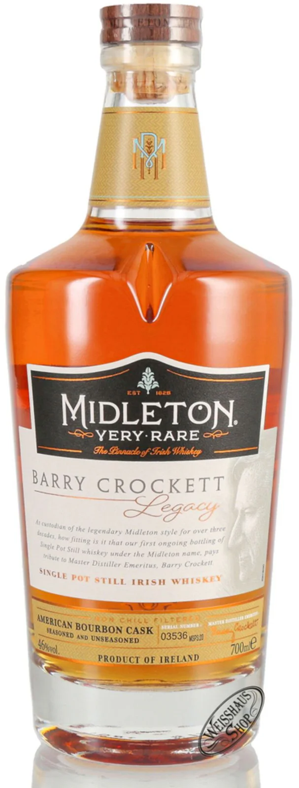 Midleton Barry Crocket Legacy: vista principale