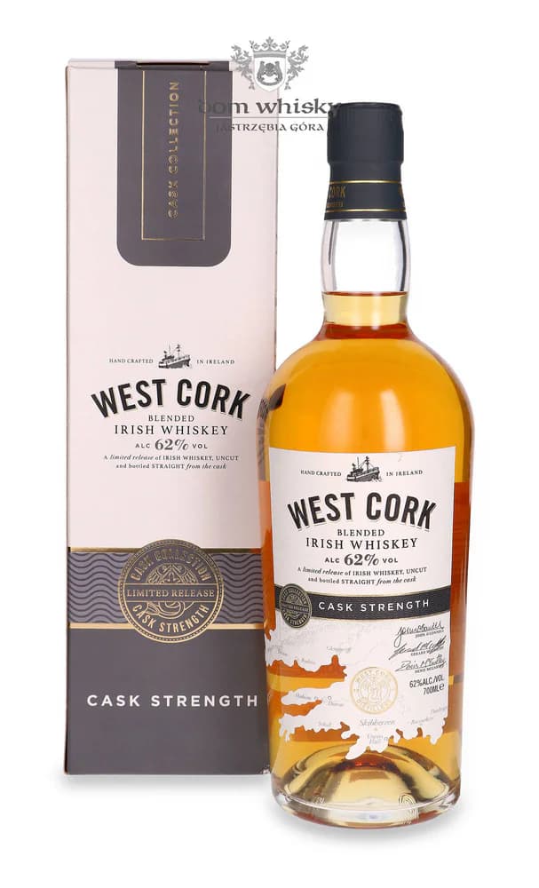 West Cork Cask Strength Blended: vista principale