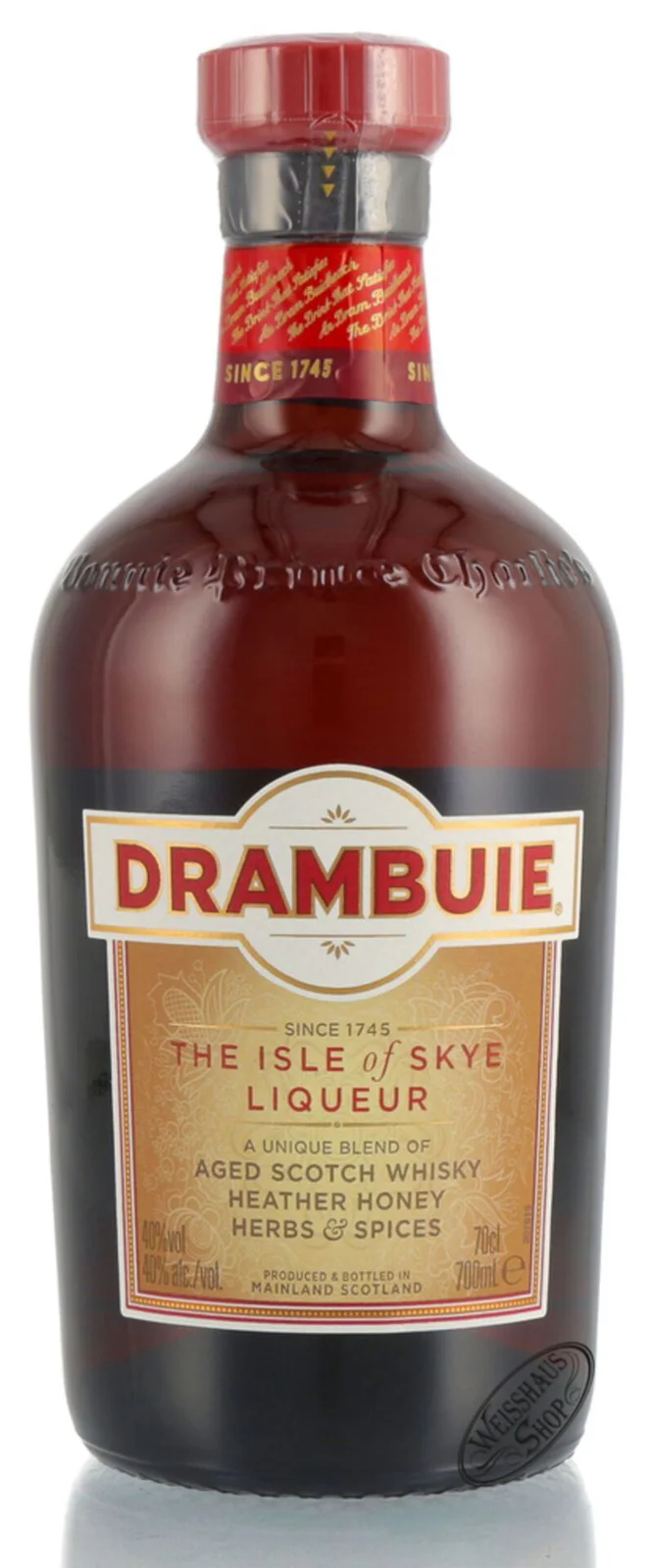Drambuie: vista principale