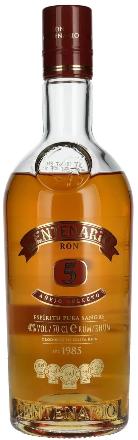 Confezione di Centenario 5 Y. Anejo Selecto