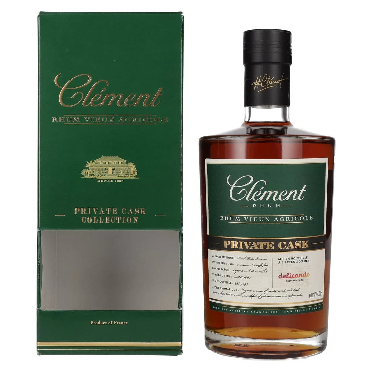 Clement Private Cask Pedro Ximenez: vista principale