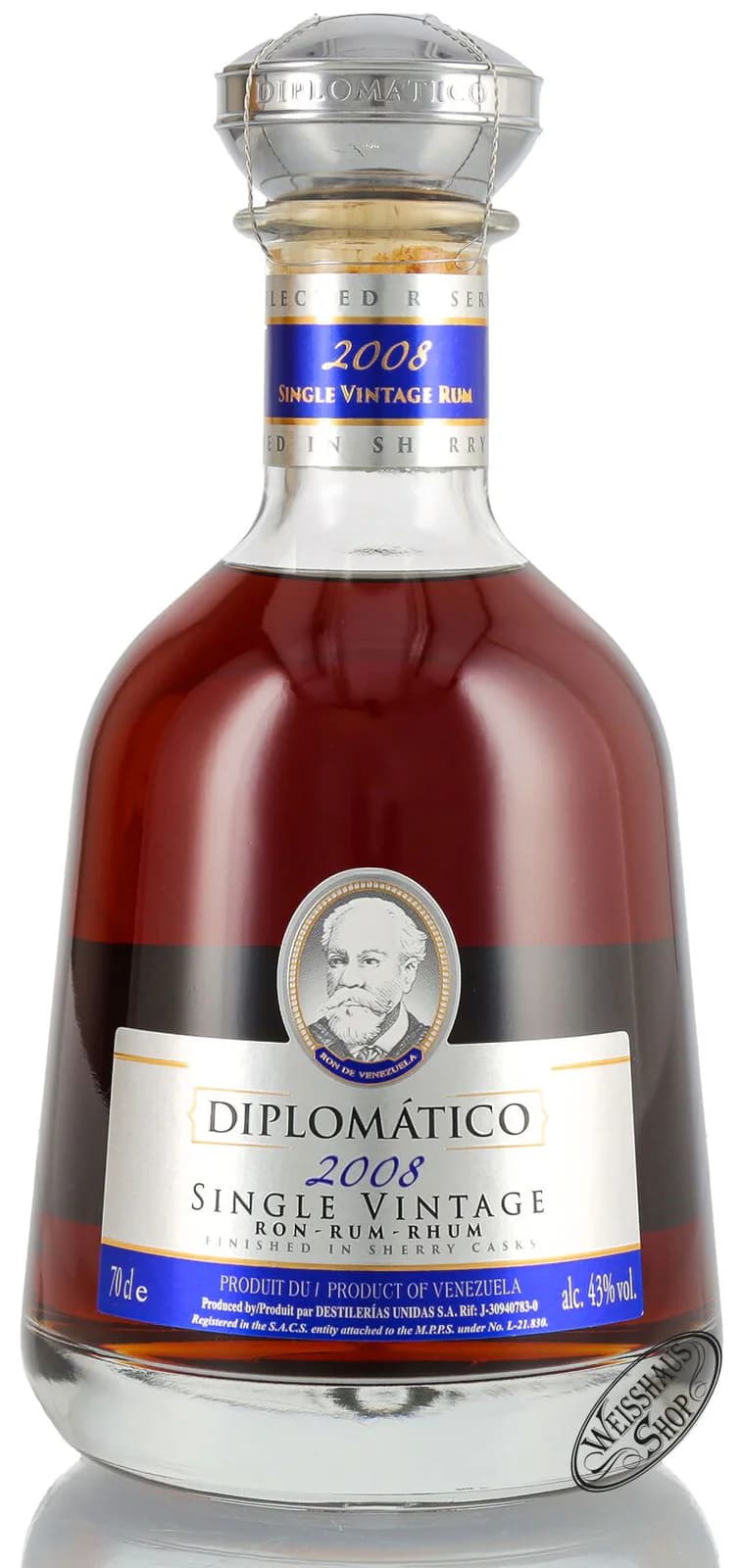 Diplomatico Single Vintage 2008: vista principale