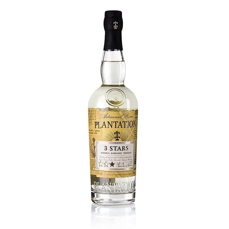 Plantation 3 Stars White Rum: vista principale