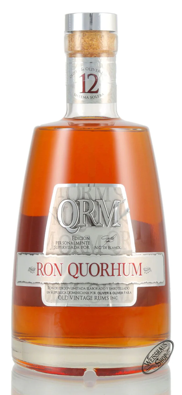 Confezione di Quorhum 12 Anos Solera