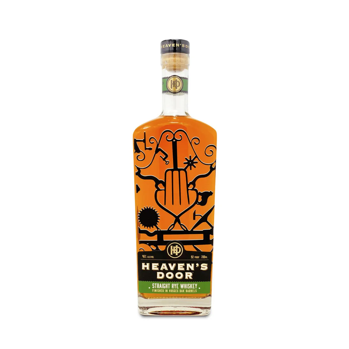 Rye Whiskey Heaven's Door: vista principale