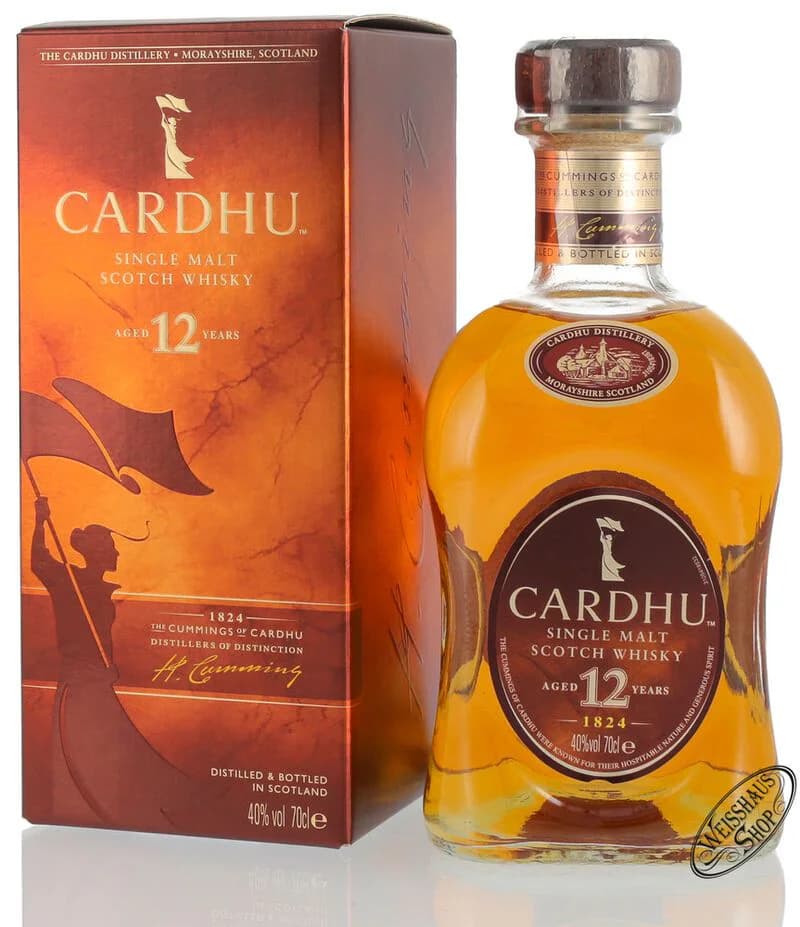 Confezione di Cardhu 12 Y.O.