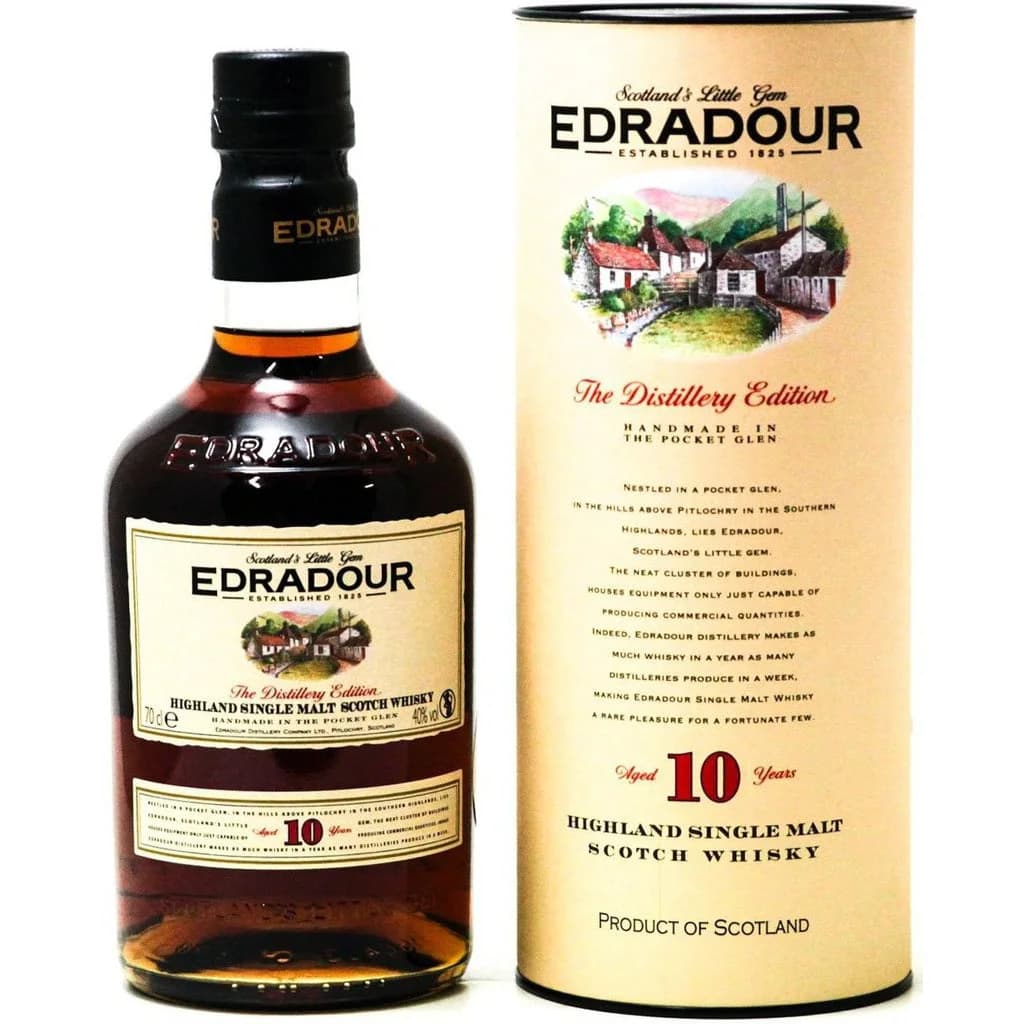 Confezione di Edradour 10 Y.