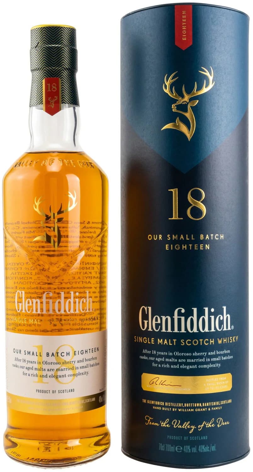 Glenfiddich 18 Y.O. Small Batch Reserve: vista principale