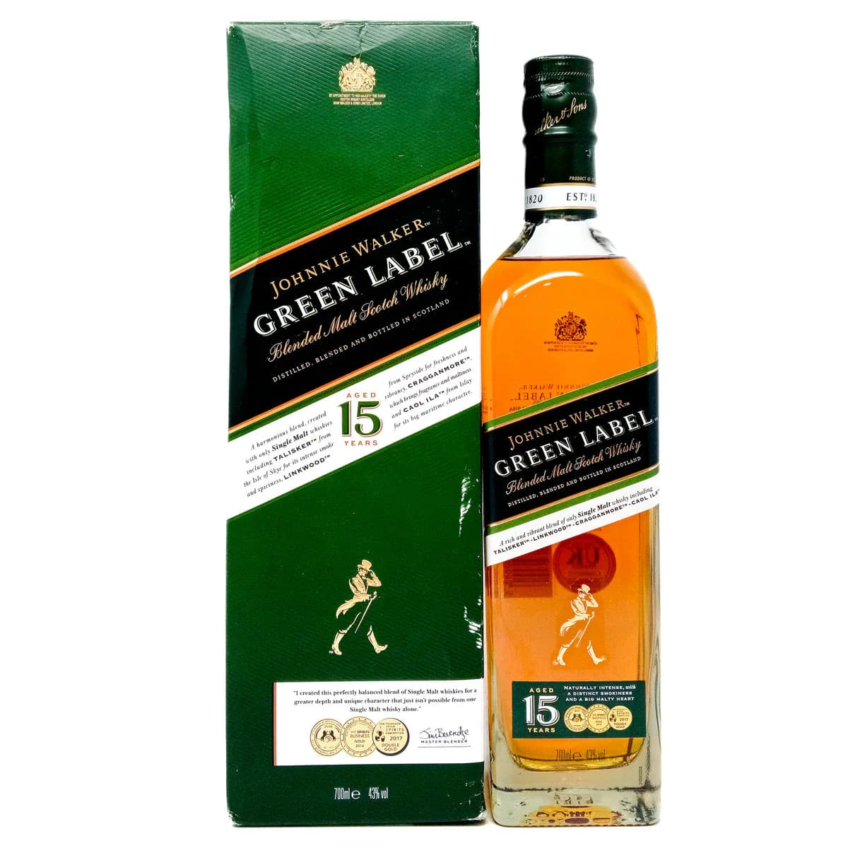 Johnnie Walker Green 15 Y.O.: vista principale