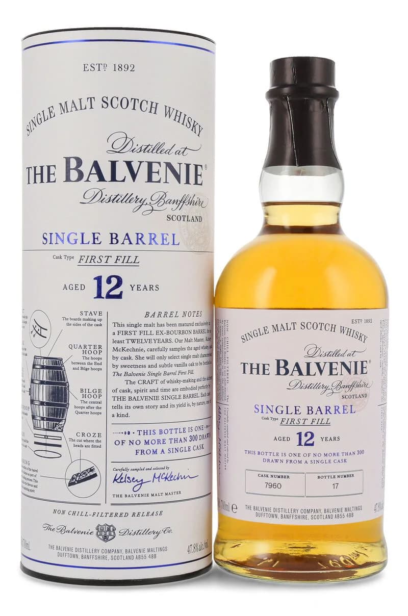 The Balvenie 12YO Single Barrel: vista principale