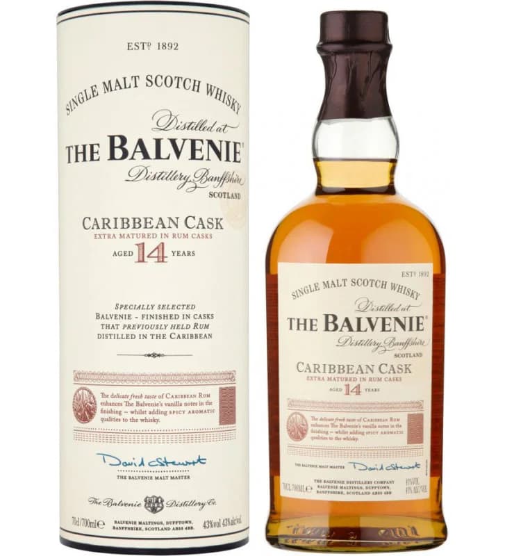 The Balvenie 14YO Carribean Cask: vista principale