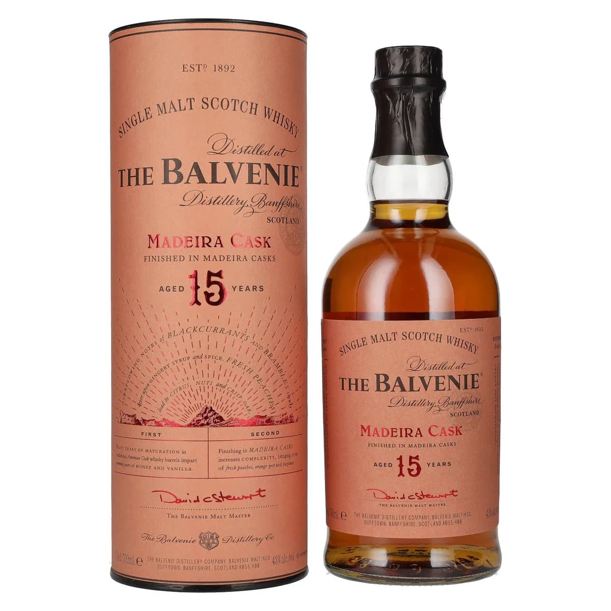 The Balvenie 15YO Madeira Cask: vista principale
