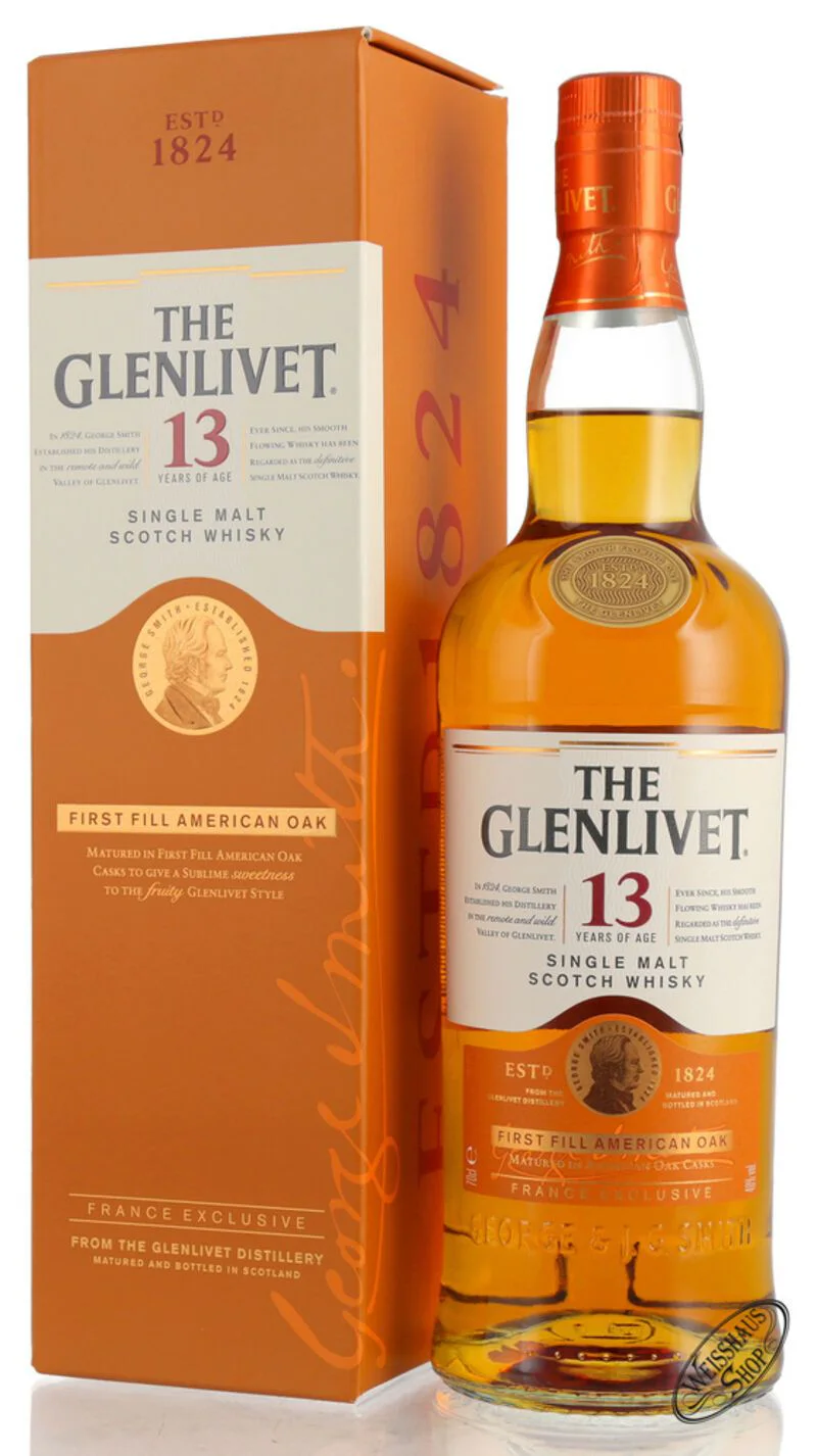 The Glenlivet 13 Y.O. First Fill: vista principale