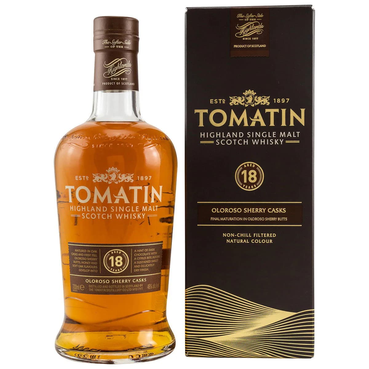 Tomatin 18 Y.O.: vista principale