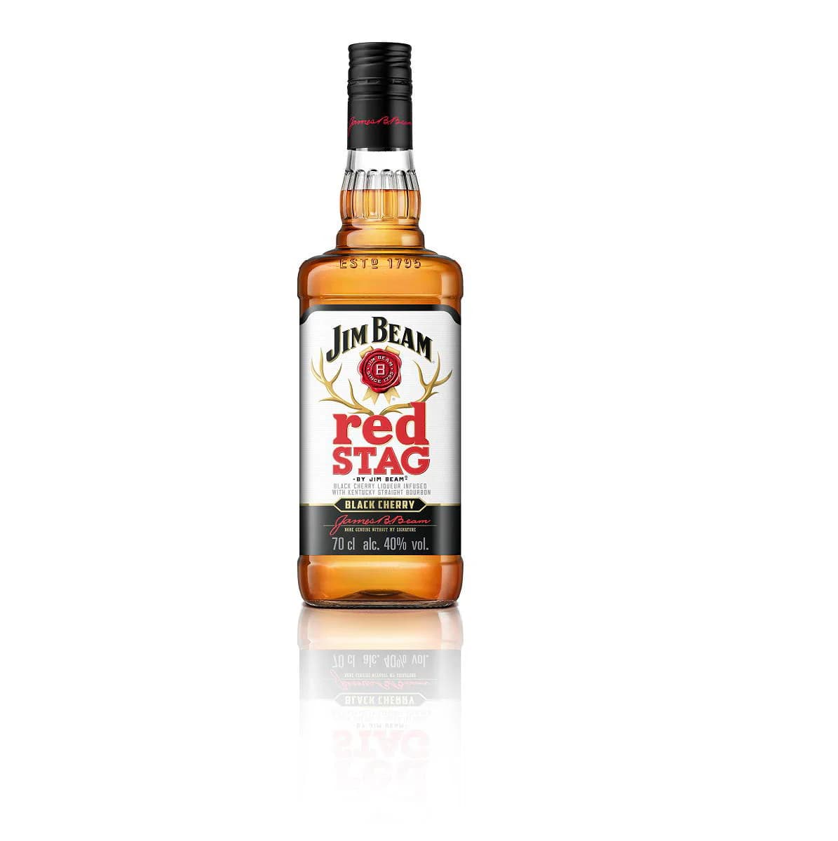 Jim Beam Red Stag Black Cherry: vista principale