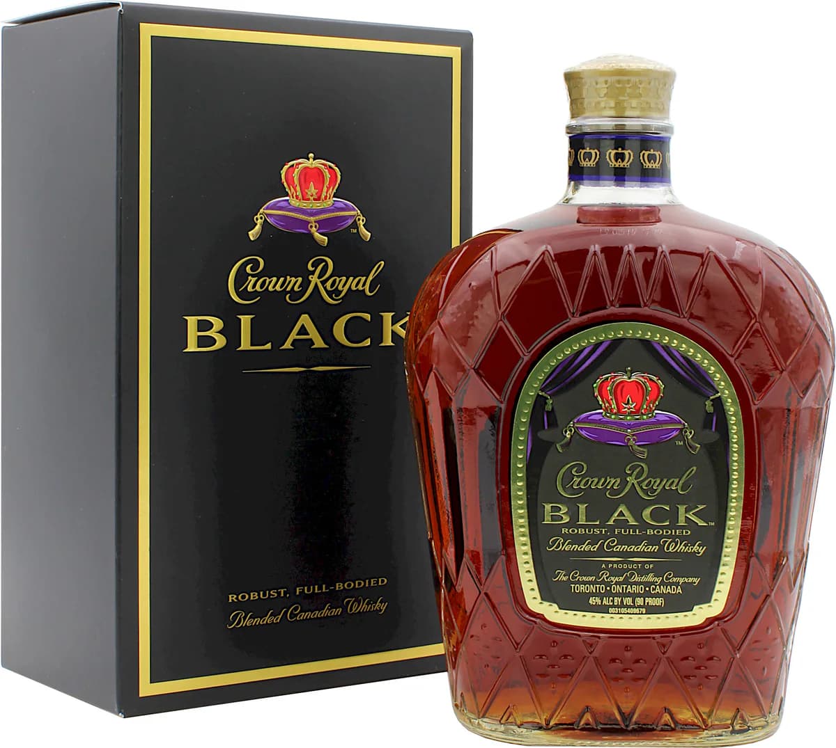 Crown Royal Black: vista principale