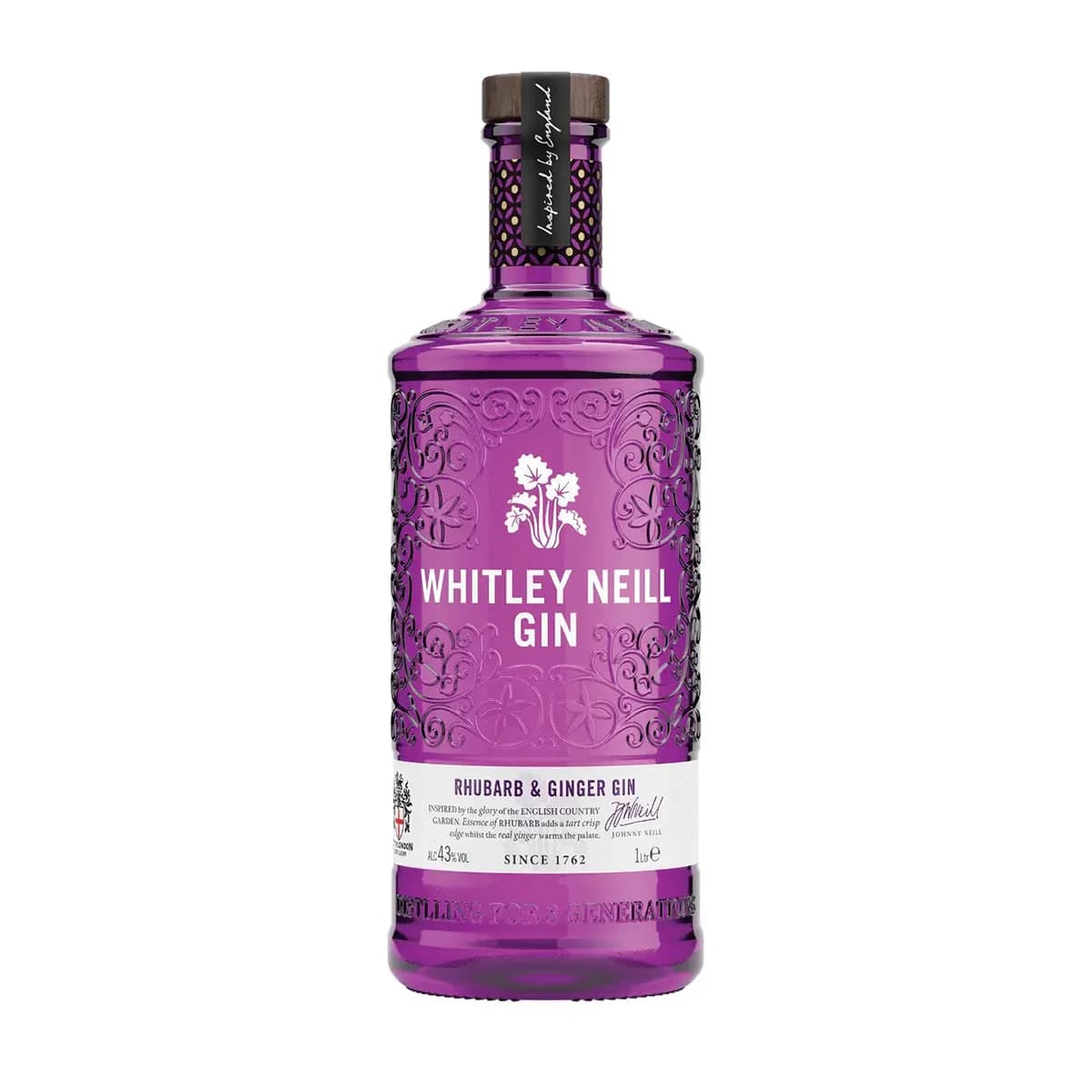 Whitley Neill Rhubarb & Ginger 1 Liter: vista principale