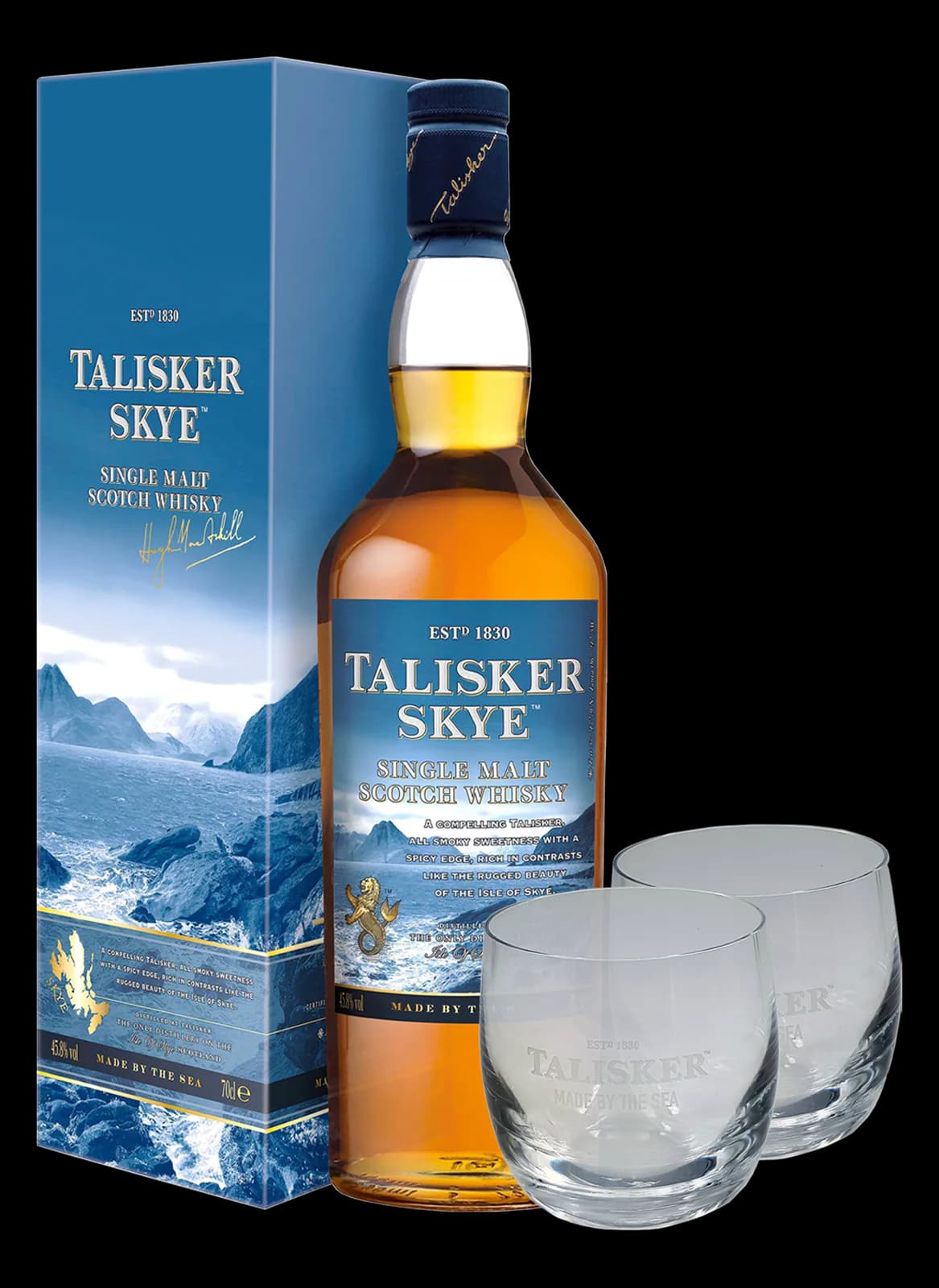 Talisker Sky: vista principale