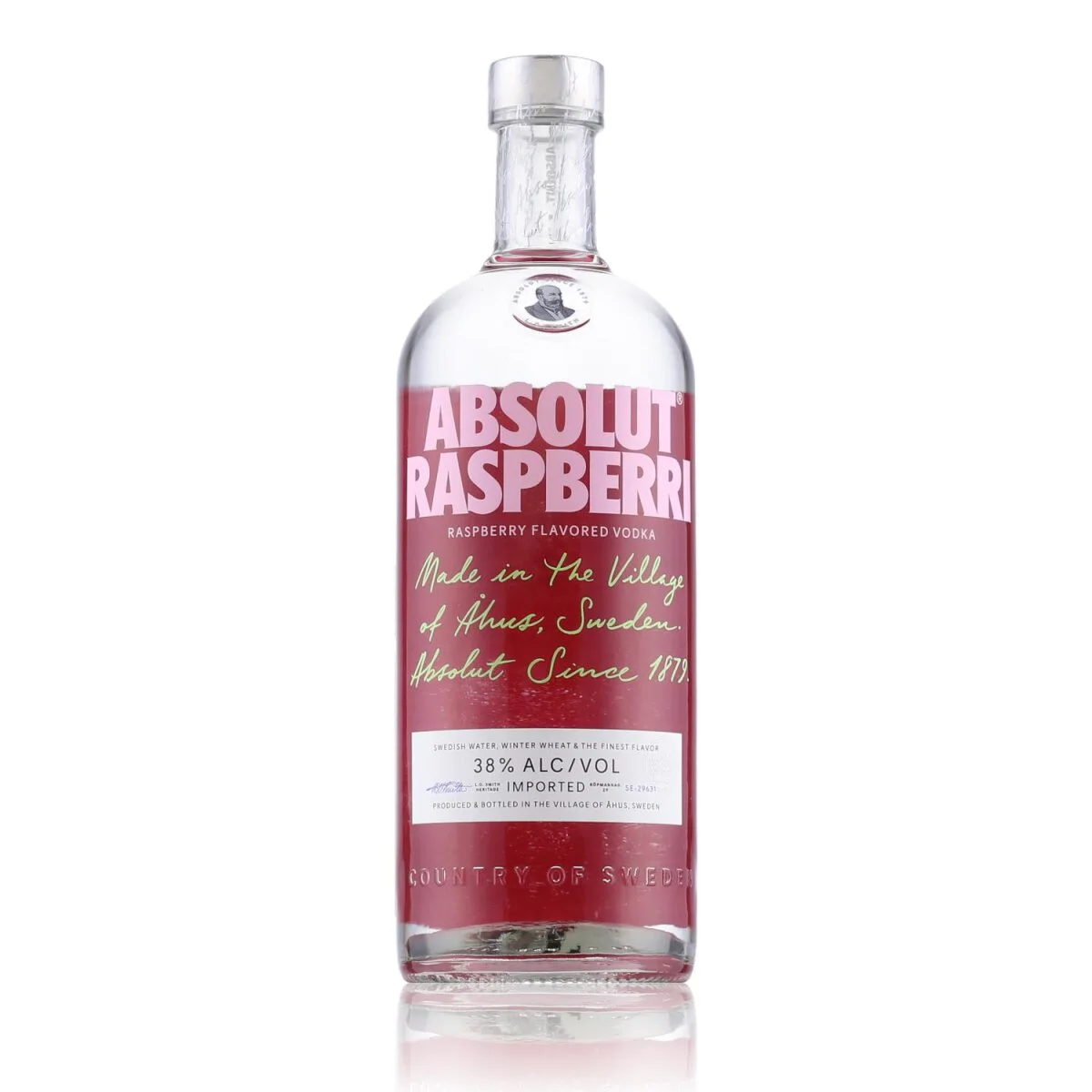 Absolut Raspberri: vista principale