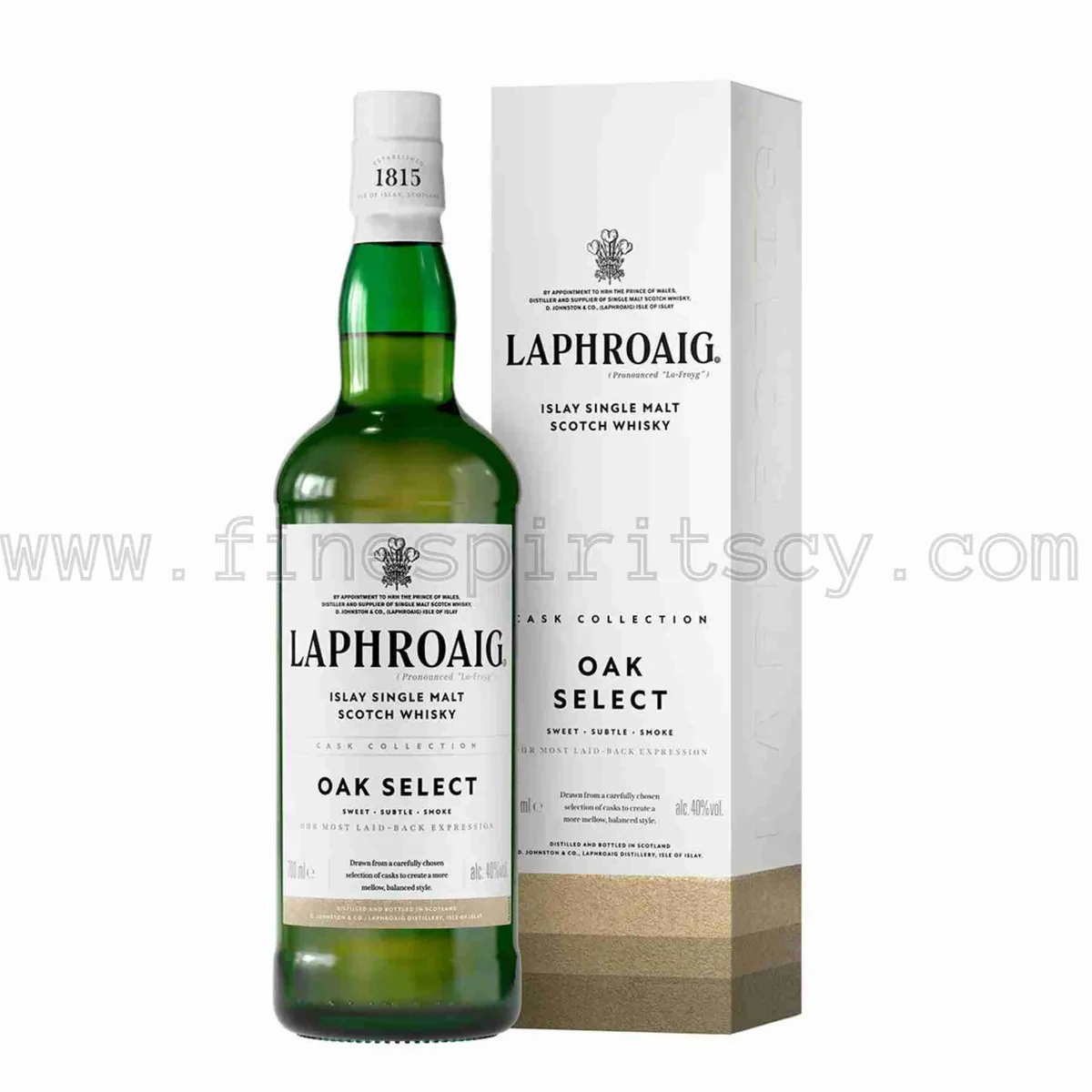 Laphroaig Oak Select 0.70: vista principale